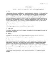 macpherson v buick case brief.